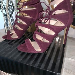 Victoria Secret Purple/Wine high heel sandal